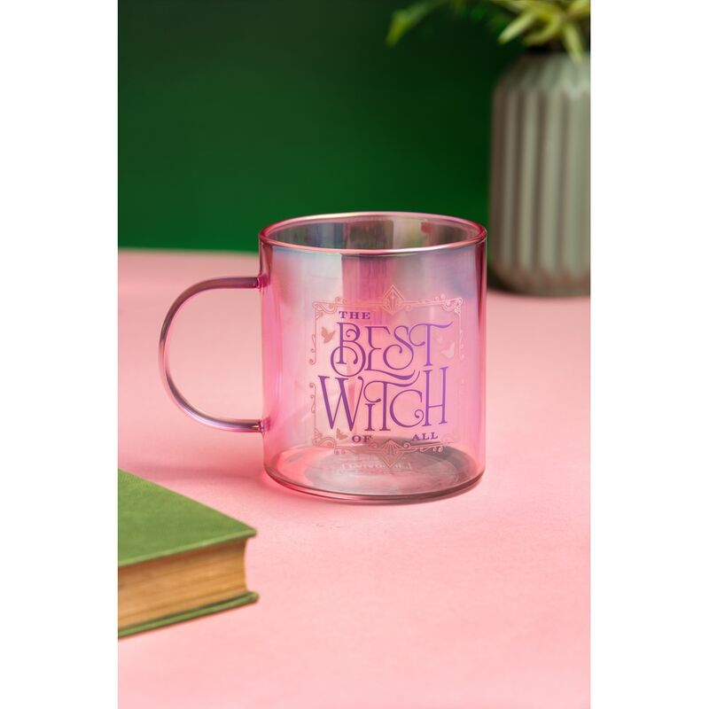 Imagen 3 - Taza Cristal Iridiscente Glinda Wicked 520Ml