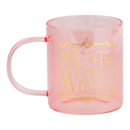 Imagen de Set Taza De Cristal + Calcetines Glinda Wicked parte de nuestra colección en Espadas y más, sitio oficial.