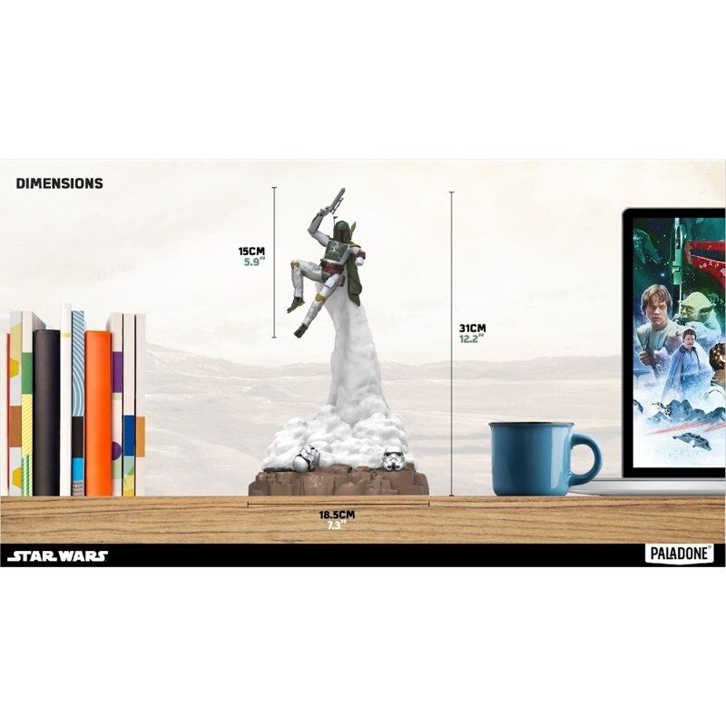 Imagen 6 - Lampara Diorama Star Wars Boba Fett