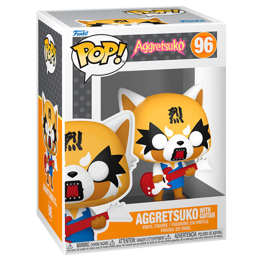 Imagen 1 - Figura Pop Aggretsuko - Aggretsuko With Guitar
