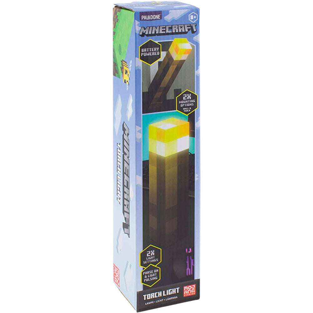 Imagen 2 de Lampara Antorcha Minecraft 28Cm