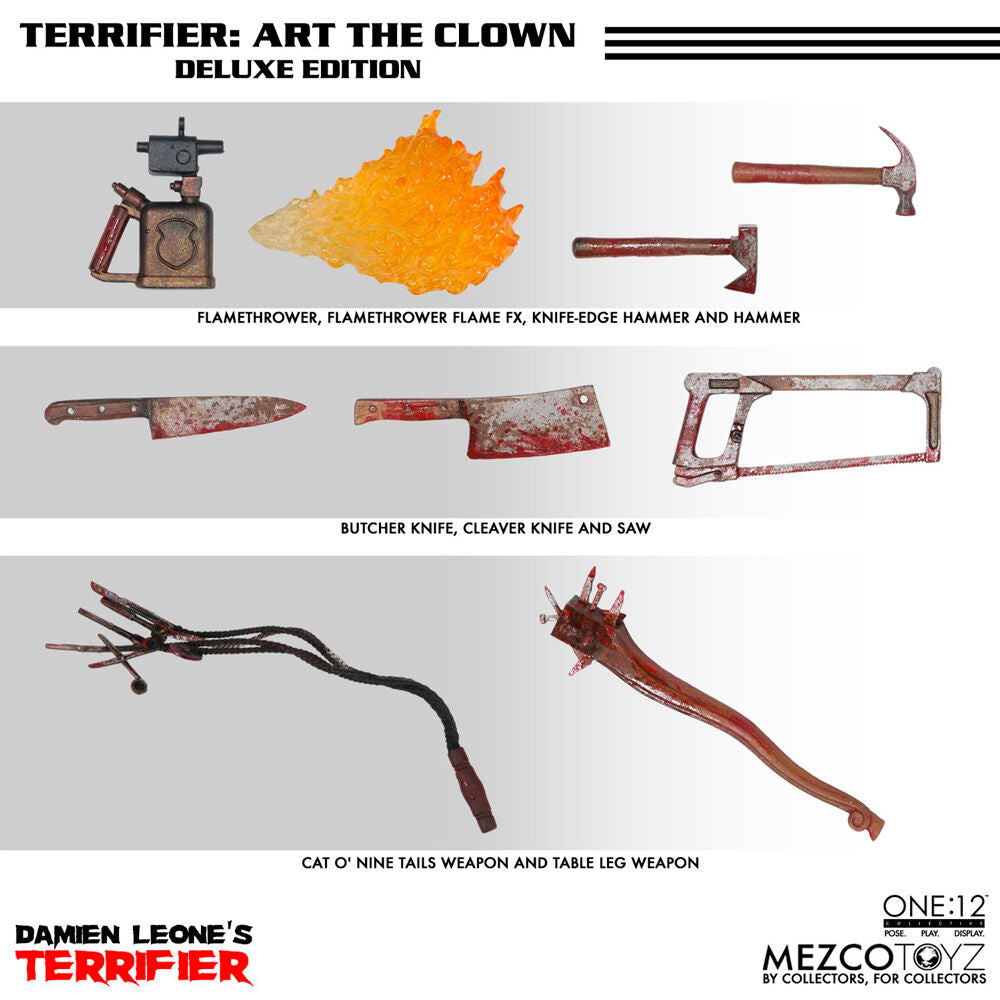 Imagen 4 - Figura Art The Clown Terrifier One:12 18Cm