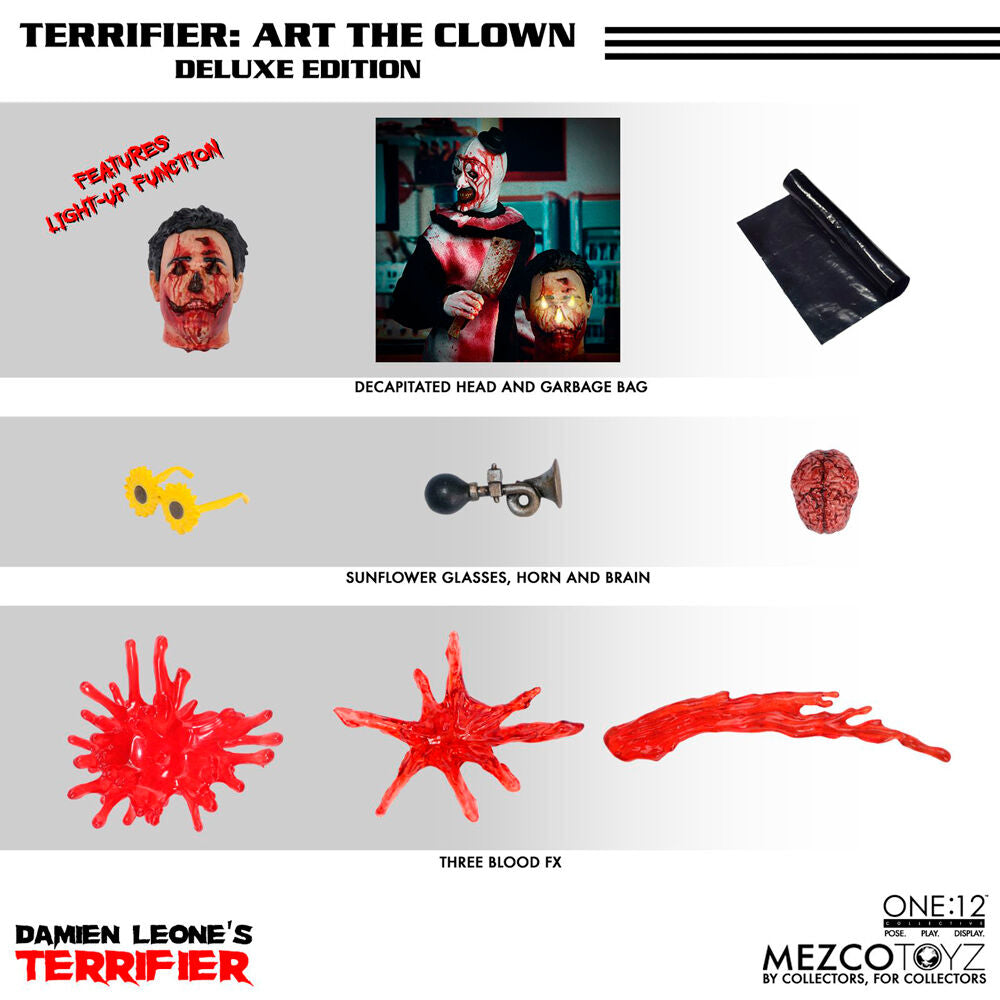 Imagen 5 - Figura Art The Clown Terrifier One:12 18Cm