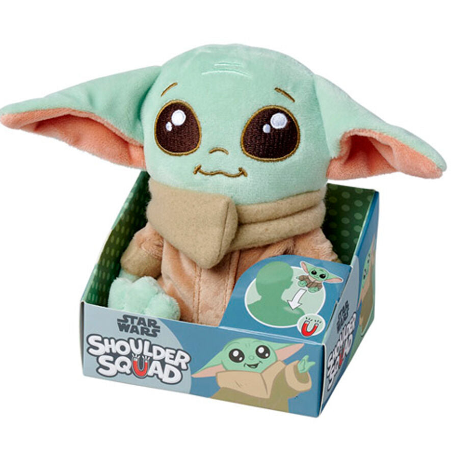Imagen de Peluche Hombro Grogu Star Wars 12Cm parte de nuestra colección en Espadas y más, sitio oficial.