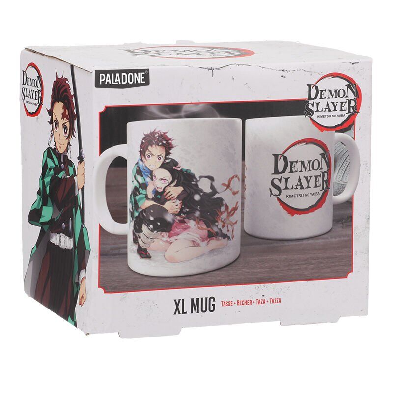 Imagen 1 - Taza Tanjiro Y Nenzuko Demon Slayer Kimetsu No Yaiba