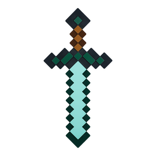 Imagen 1 - Lampara Espada De Diamante Minecraft 40Cm