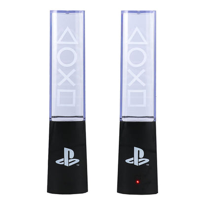 Imagen de Set 2 Lamparas Liquido Danzante Playstation 22Cm parte de nuestra colección en Espadas y más, sitio oficial.