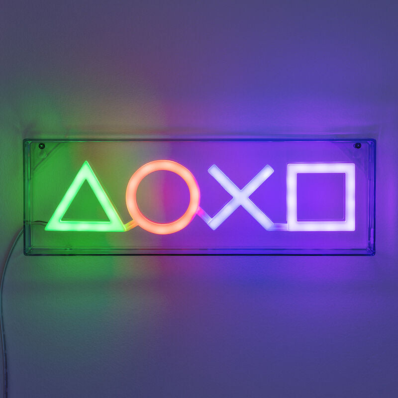 Imagen 1 - Lampara Led Simbolos Playstation