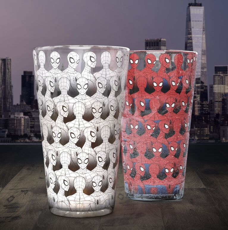 Imagen 1 - Vaso Cambio Color Spiderman Marvel 400Ml