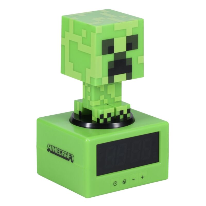 Imagen 1 - Reloj Despertador Creeper Minecraft 16Cm