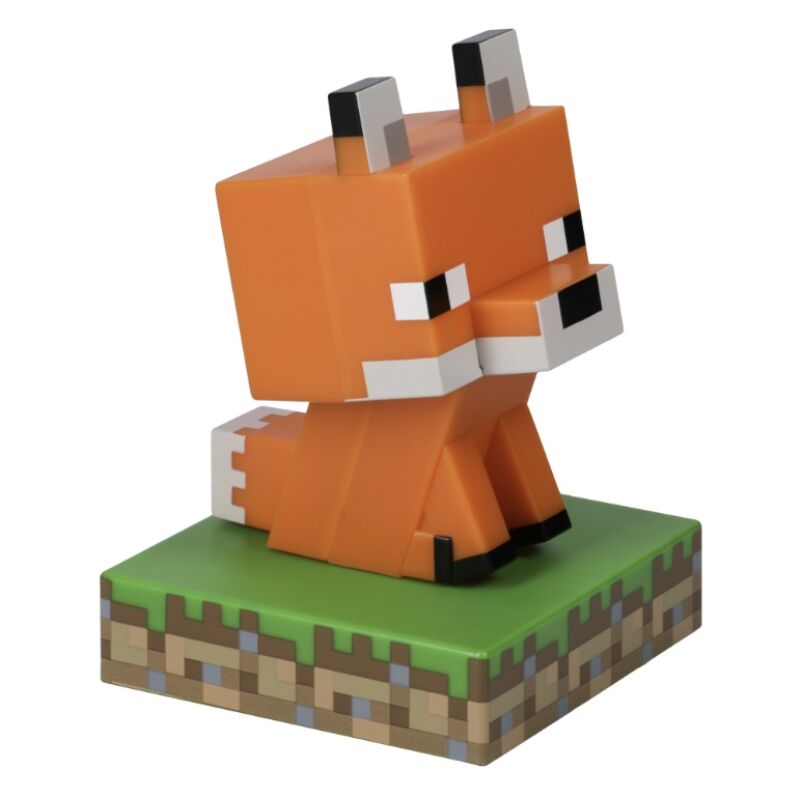 Imagen 1 - Lampara Icons Fox Minecraft 11Cm