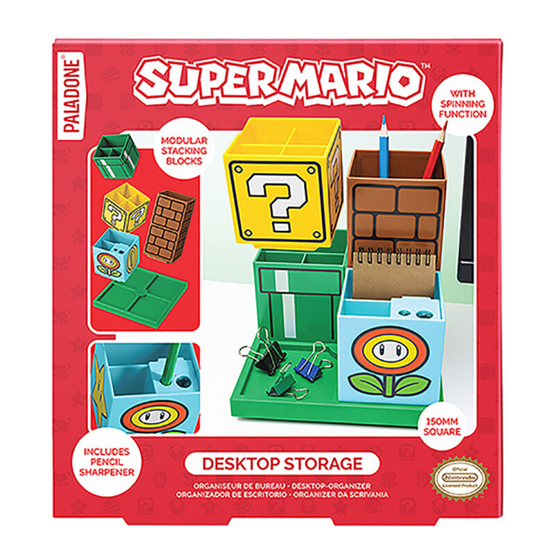 Imagen 1 - Organizador Escritorio Super Mario Bros 15Cm