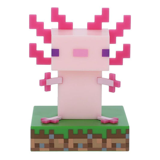 Imagen 1 - Lampara Icons Ajolote Minecraft 12Cm