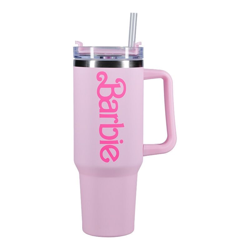 Imagen 2 - Vaso Pajita Barbie Termo 1200Ml