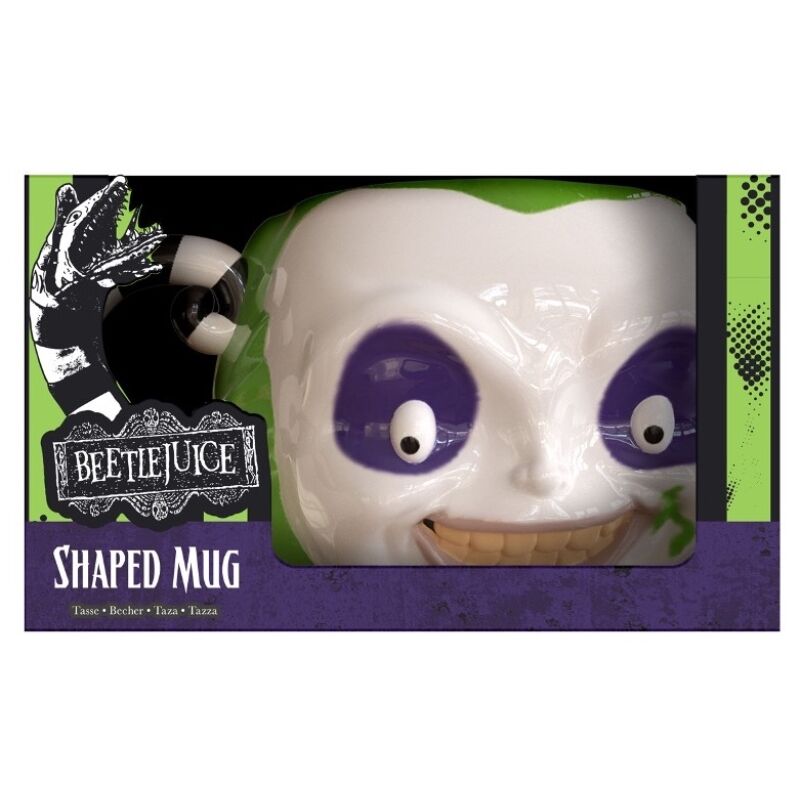Imagen de Taza 3D Beetlejuice 380Ml parte de nuestra colección en Espadas y más, sitio oficial.