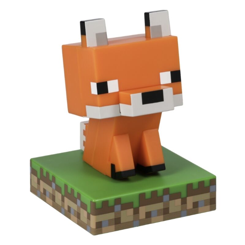 Imagen 2 - Lampara Icons Fox Minecraft 11Cm