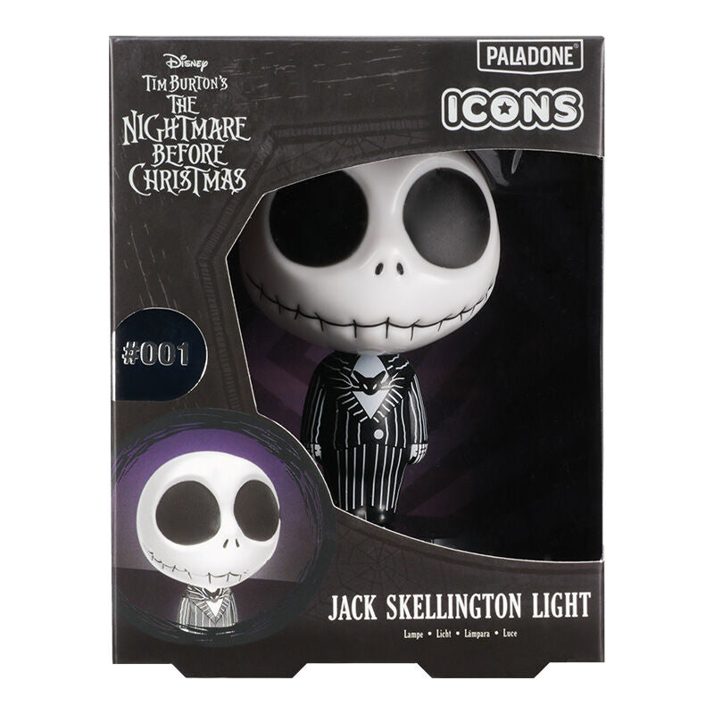 Imagen 2 - Lampara Icons Jack Skellington Pesadilla Antes De Navidad Disney 10Cm