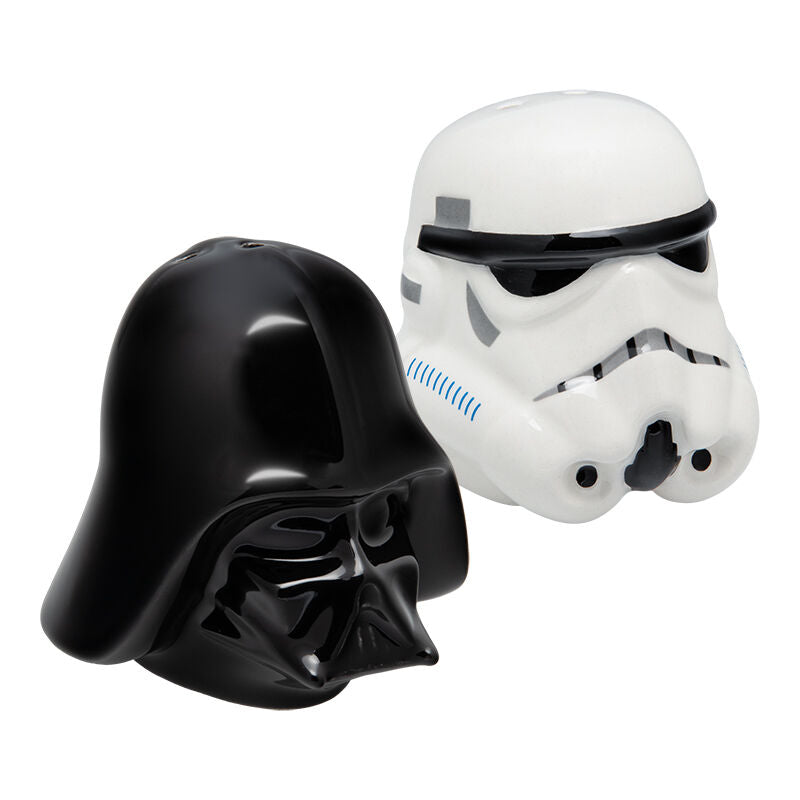 Imagen 2 - Set Salero Y Pimentero Darth Vader Y Stormtrooper Star Wars 7Cm