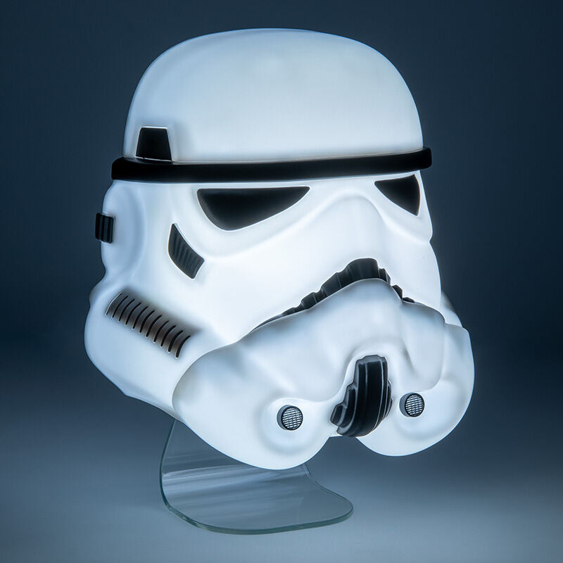 Imagen 2 de Lampara Mascara Stormtrooper Star Wars 19Cm