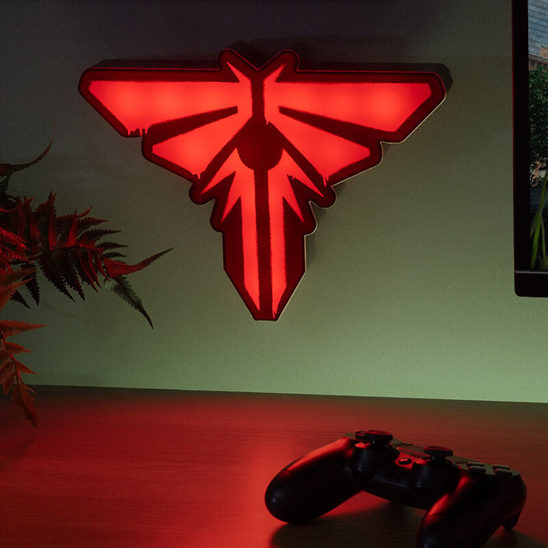 Imagen 3 - Lampara Logo Luciernagas The Last Of Us 27,5Cm