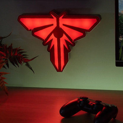 Imagen 3 - Lampara Logo Luciernagas The Last Of Us 27,5Cm