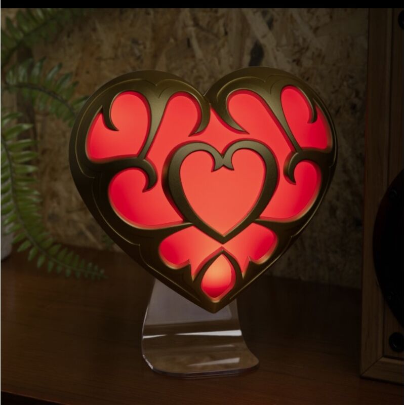 Imagen 4 - Lampara Contenedor De Corazon The Legend Of Zelda 25Cm