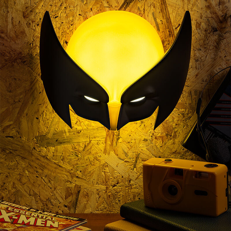 Imagen 3 - Lampara Mascara Lobezno Marvel 20Cm