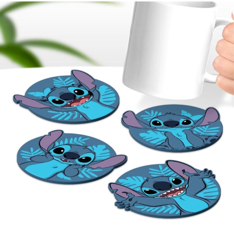 Imagen 2 - Set 4 Posavasos Stitch Disney