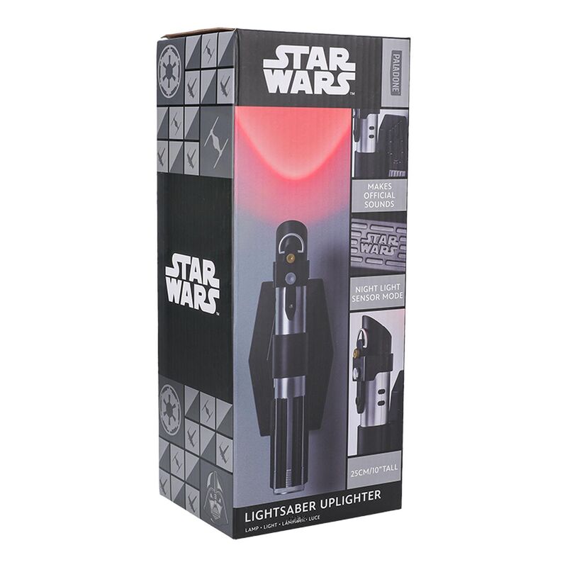 Imagen de Lampara Pared Sable Laser Darth Vader Star Wars parte de nuestra colección en Espadas y más, sitio oficial.