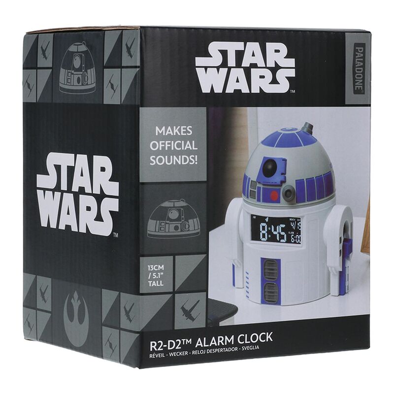 Imagen de Reloj Despertador R2-d2 Star Wars parte de nuestra colección en Espadas y más, sitio oficial.