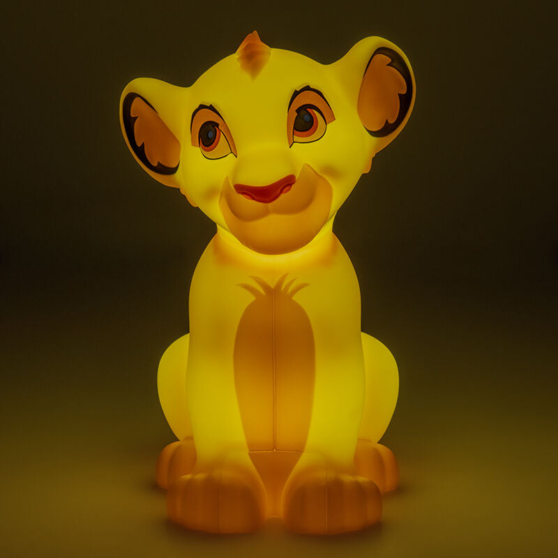 Imagen 3 - Lampara 3D Simba El Rey Leon Disney 17,5Cm