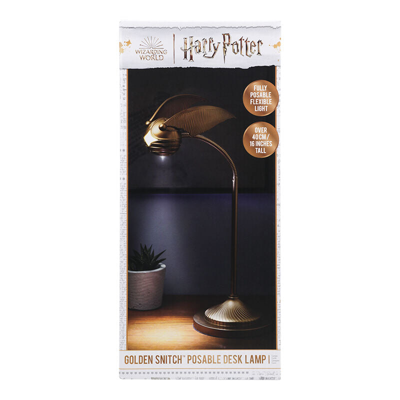 Imagen de Lampara Snitch Dorada Harry Potter 36Cm parte de nuestra colección en Espadas y más, sitio oficial.