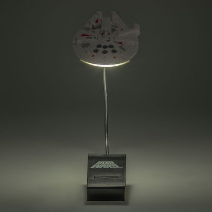 Imagen 3 - Lampara Para Libro Halcon Milenario Star Wars 20Cm