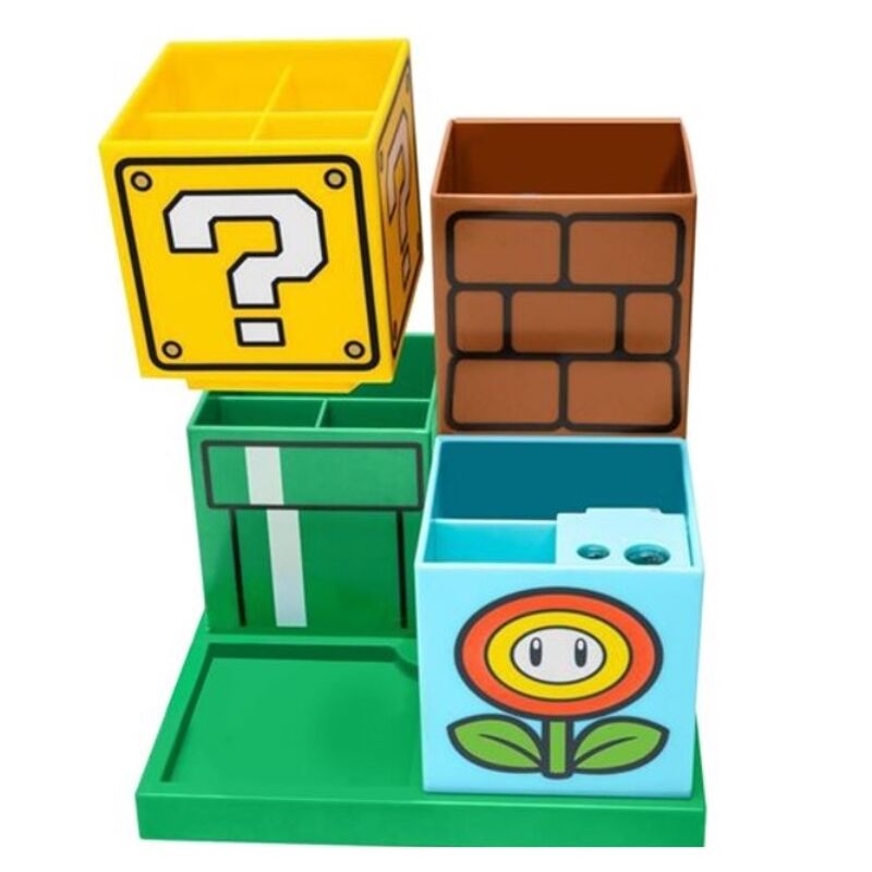 Imagen 3 - Organizador Escritorio Super Mario Bros 15Cm