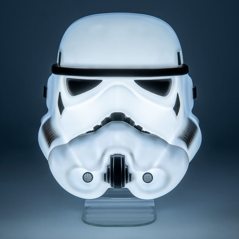 Imagen 3 de Lampara Mascara Stormtrooper Star Wars 19Cm