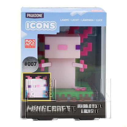 Imagen 3 - Lampara Icons Ajolote Minecraft 12Cm