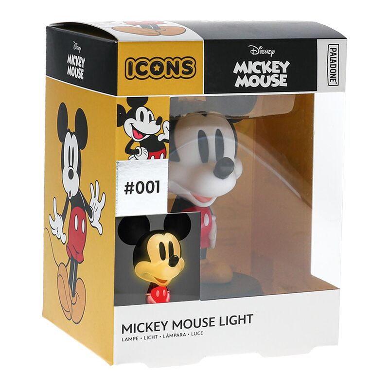 Imagen de Lampara Icons Mickey Disney 12Cm parte de nuestra colección en Espadas y más, sitio oficial.