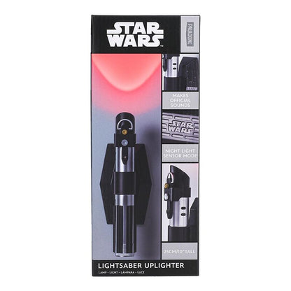 Imagen de Lampara Pared Sable Laser Darth Vader Star Wars parte de nuestra colección en Espadas y más, sitio oficial.