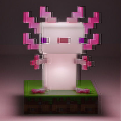 Imagen 5 - Lampara Icons Ajolote Minecraft 12Cm
