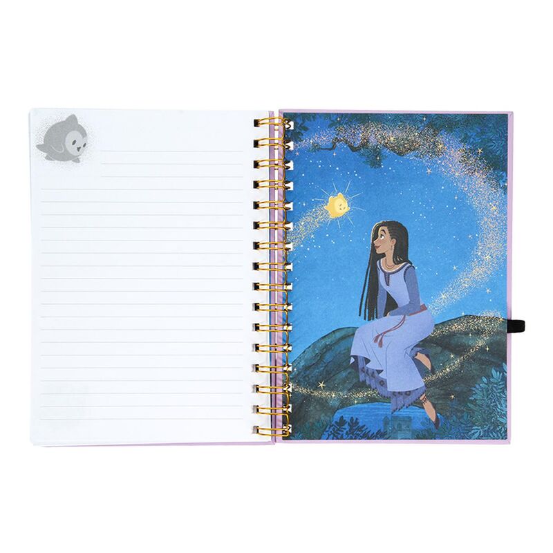 Imagen 5 - Set Cuaderno + Boligrafo Wish Disney