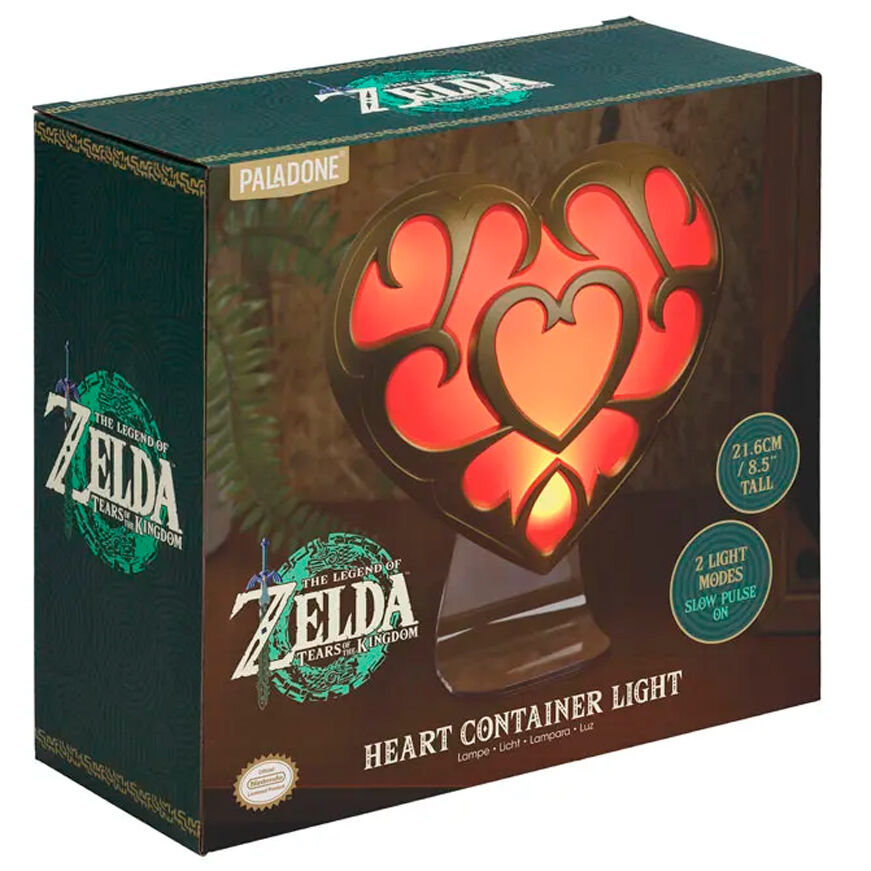 Imagen 2 - Lampara Contenedor De Corazon The Legend Of Zelda 25Cm