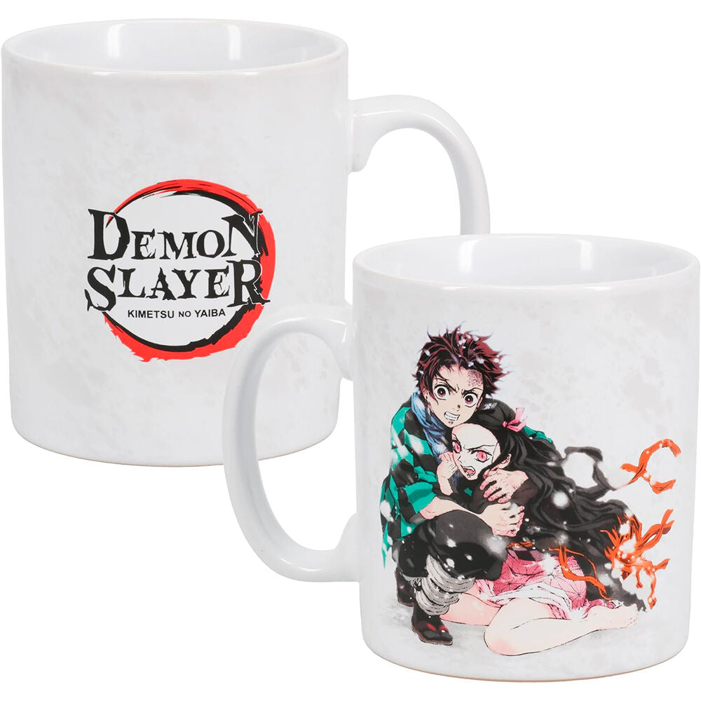 Imagen 2 - Taza Tanjiro Y Nenzuko Demon Slayer Kimetsu No Yaiba