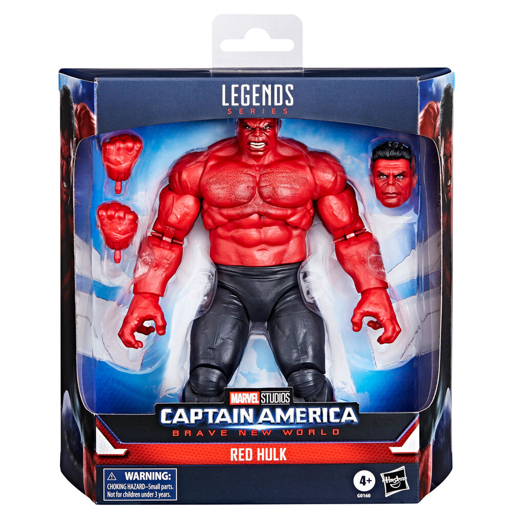 Imagen 1 - Figura Red Hullk Brave New World Capitan America Marvel 15Cm