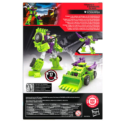 Imagen 6 - Figura Constructicon Scrapper Studio Series Transformers 16,5Cm
