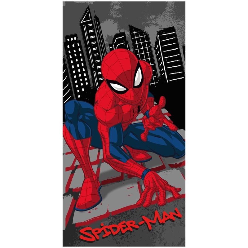 Imagen 1 - Toalla Spiderman Marvel Microfibra