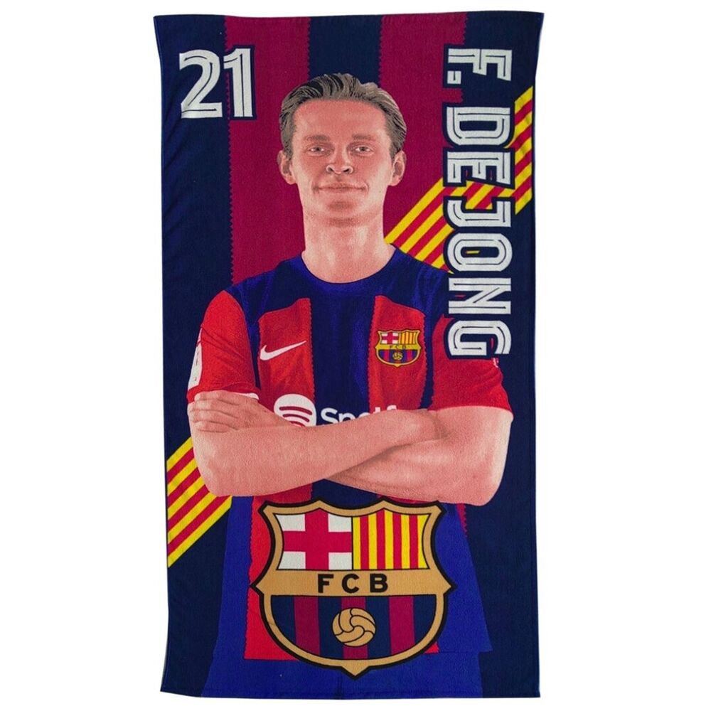 Imagen 1 - Toalla Dejong Fc Barcelona Microfibra