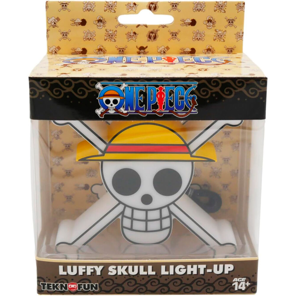 Imagen 5 - Luminoso Led Calavera One Piece 9Cm
