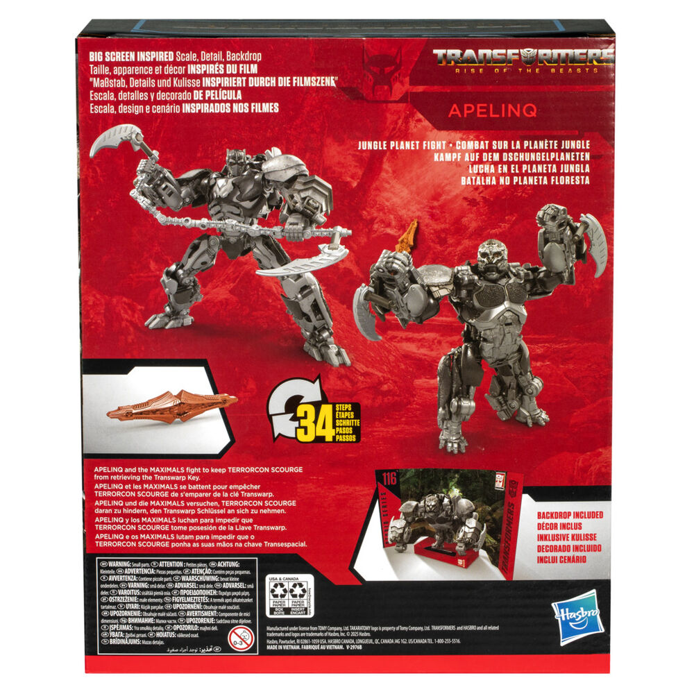 Imagen 5 - Figura Apeling Studio Series El Despertar De Las Bestias Transformers 21,6Cm