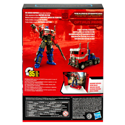 Imagen 5 - Figura Optimus Prime Studio Series El Despertar De Las Bestias Transformers 16,5Cm