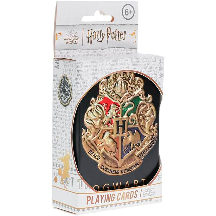 Imagen de Baraja Cartas Hogwarts Harry Potter parte de nuestra colección en Espadas y más, sitio oficial.